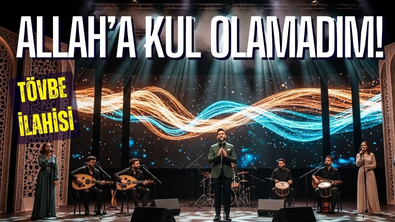 &ldquo;Allah&rsquo;a Kul Olamadım &ndash; Y&uuml;rek Burkan Tevbe İlahisi | En &Ccedil;ok Dinlenen İlahiler #islam #allahaşkı