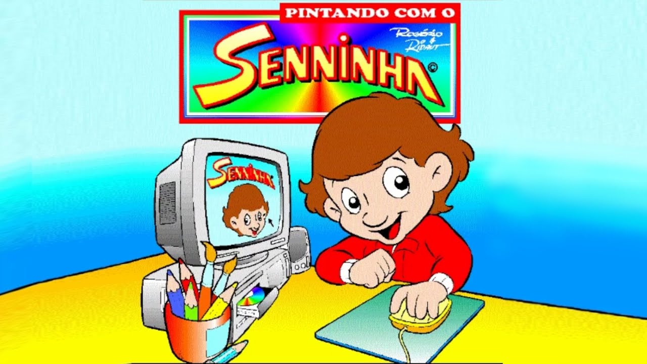 Pintando com Senninha - SESSÃO DA NOSTALGIA #464