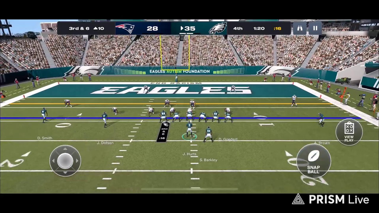 Patriots @ Eagles Week 4 Season 9