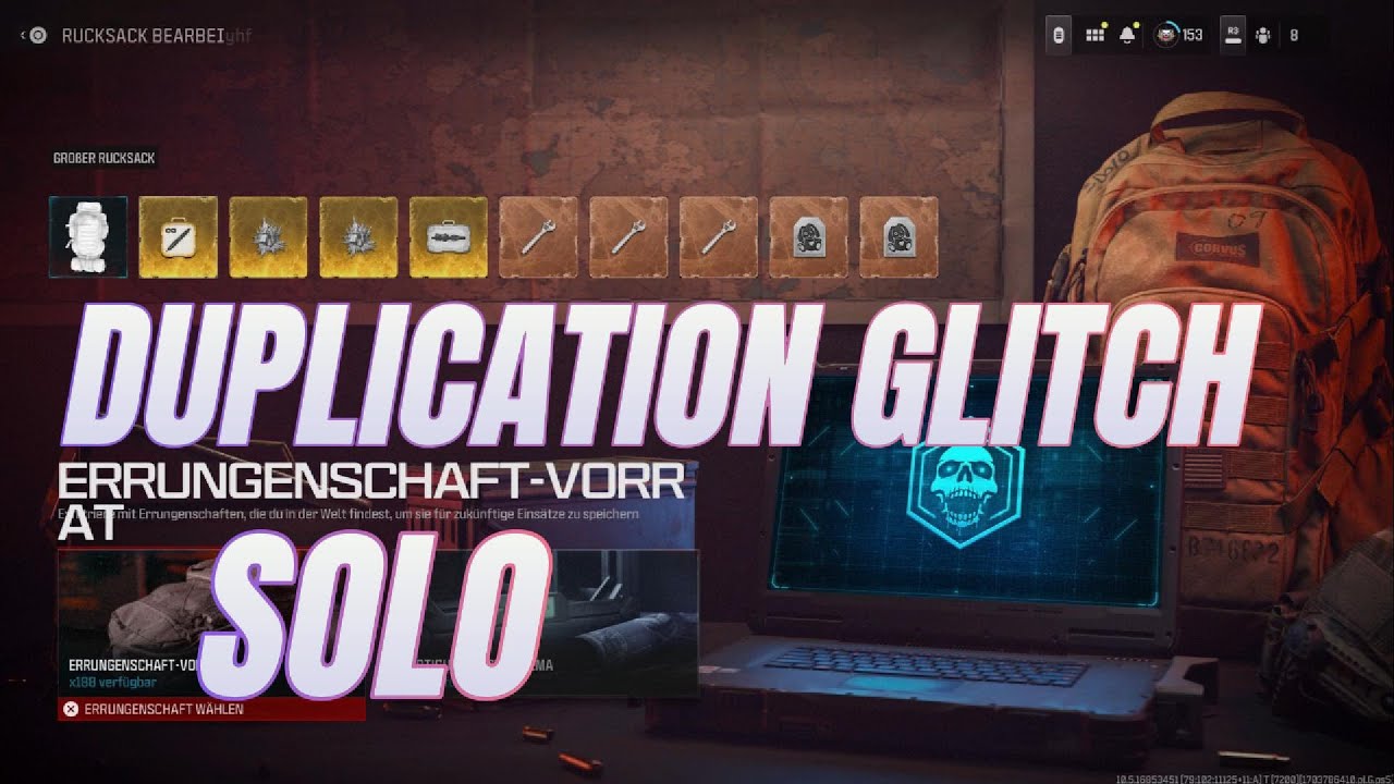DUPLICATION GLITCH GUIDE AUSFÜHRLICH | MWZ | Call of Duty Modern Warfare 3 Zombies