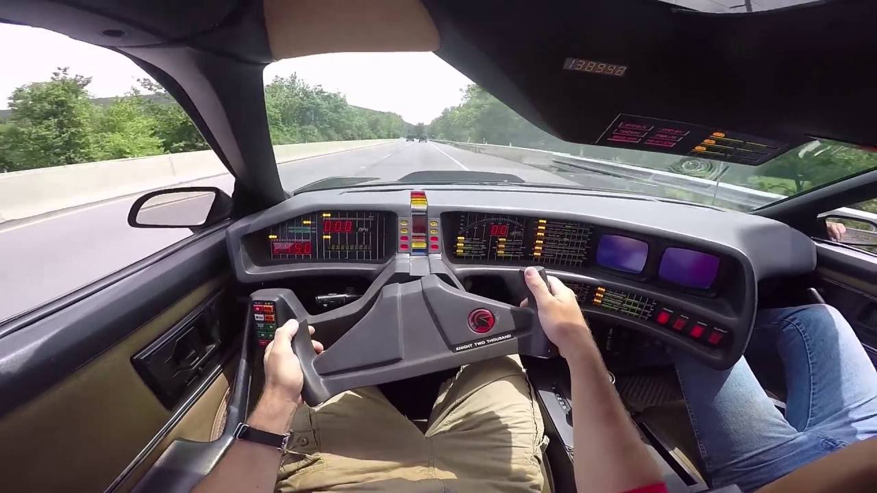 Driving the Knight Rider Car for the First Time