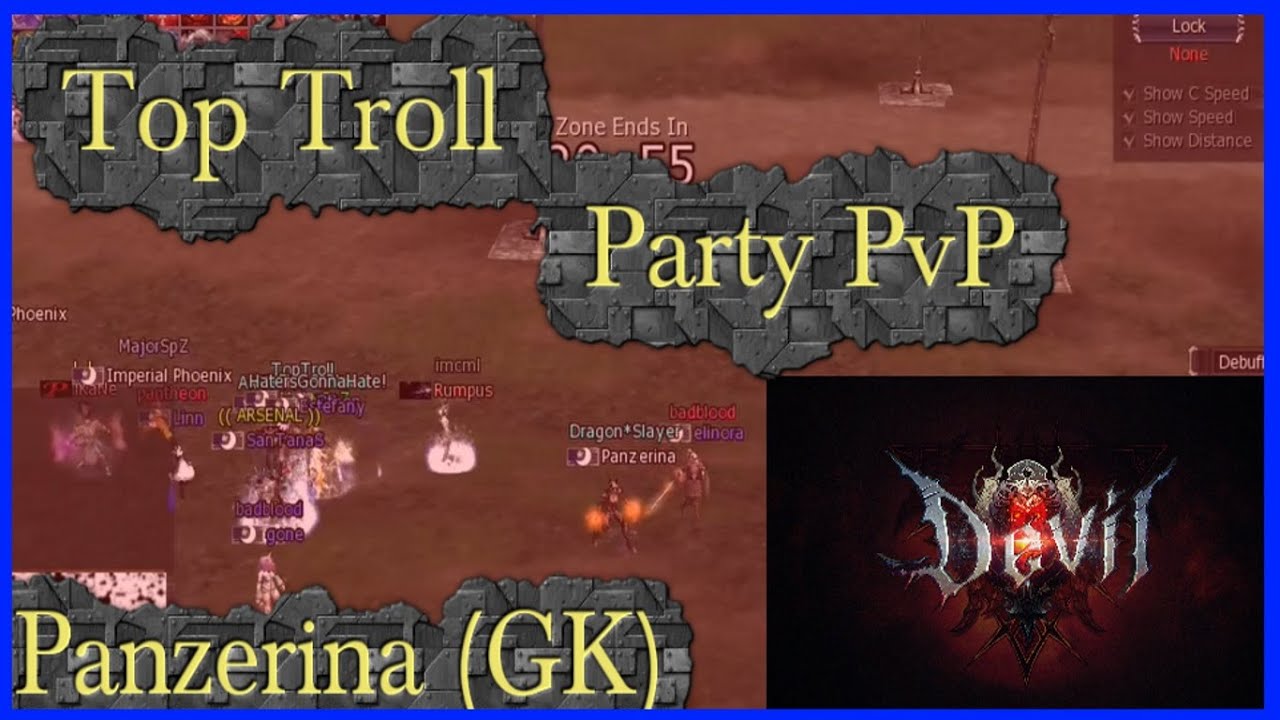 L2 Devil - TopTroll Party PvP (GK Class)