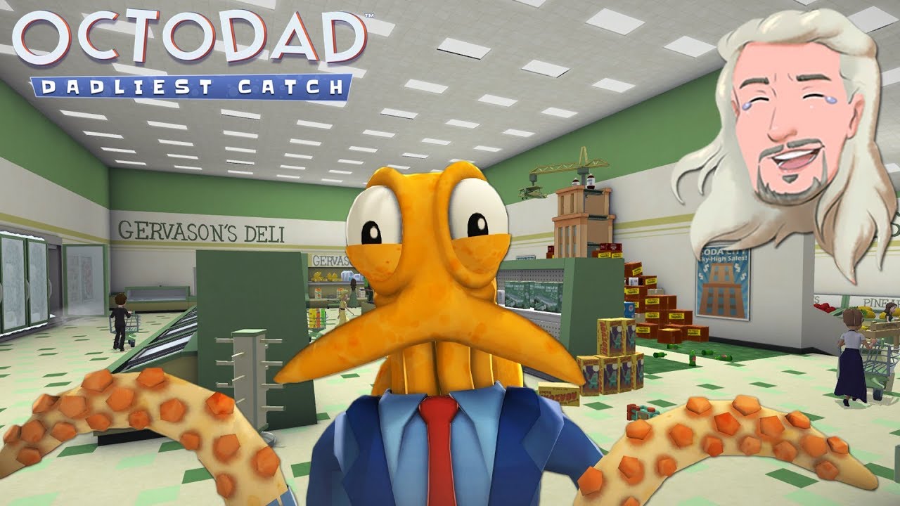 Kaos i mataffären | Octodad Dadliest Catch | del 2