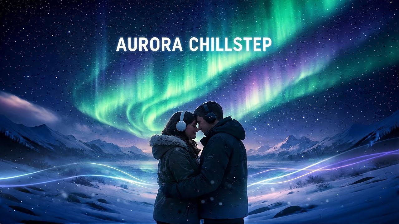 Aurora Borealis Chillstep | Lo-Fi cello and synthesizer in a relaxing arctic night