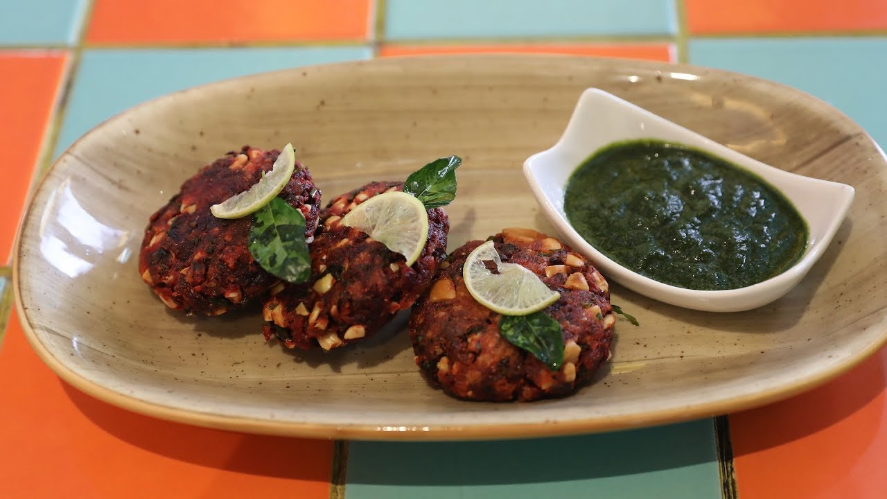 How to make Beetroot and Peanut Kebab