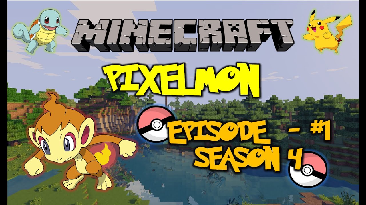 Minecraft: Pixelmon - Эпизод 1 - Начало нового сезона (Pokemon Mod)