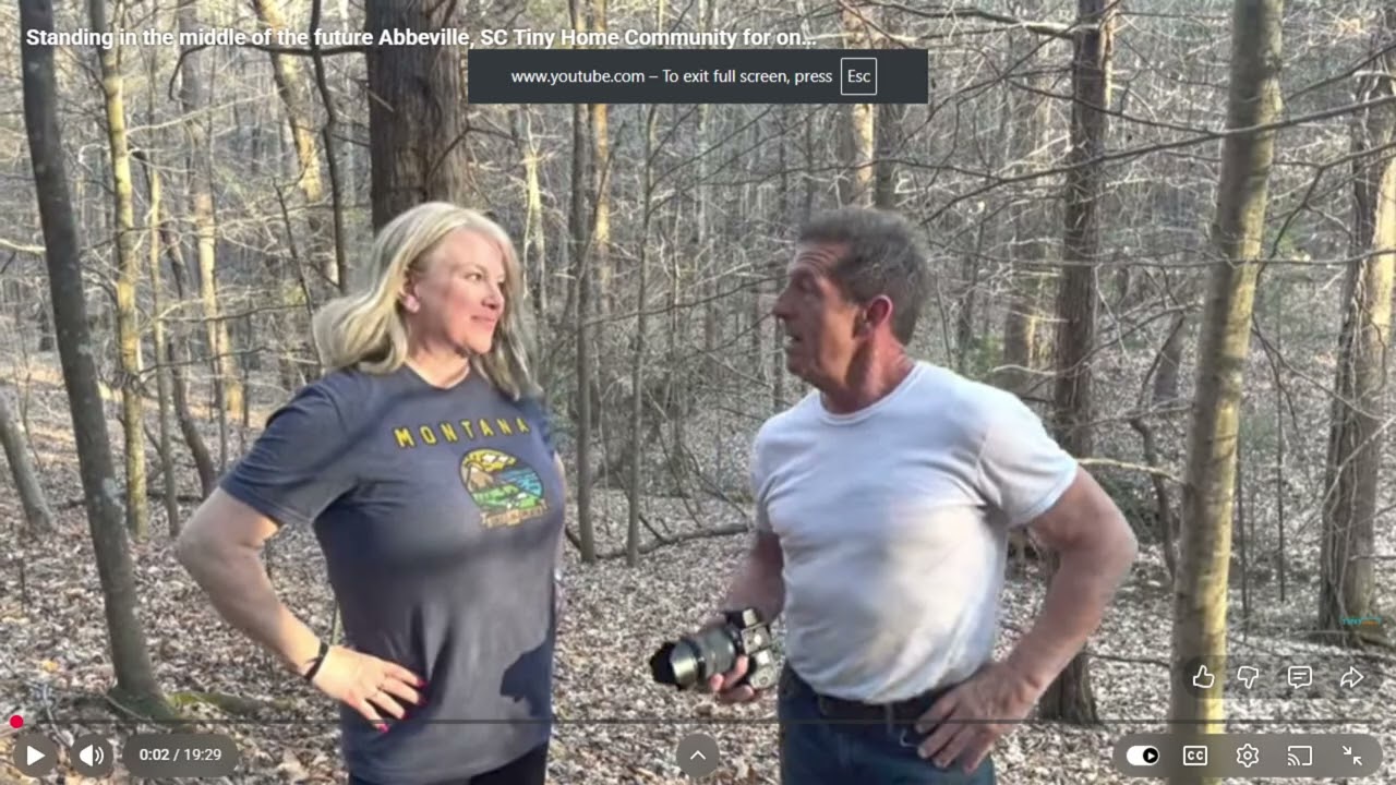 Re: Incredible tiny homes, Abbeville SC/sounds familiar, Why did it fail ?Why  the lies?#ith,#lies