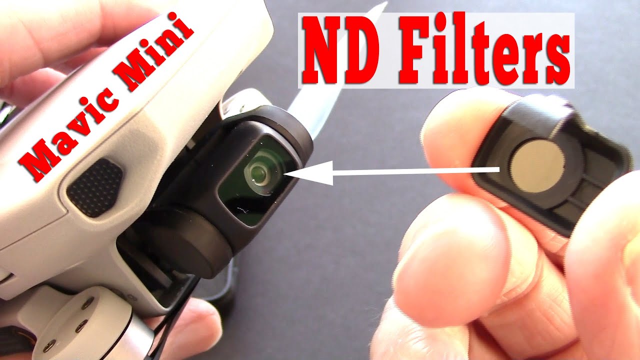 DJI Mavic Mini ND FIlters - Test Sunnylife Neutral density filters & Firmware Update - Do they help?