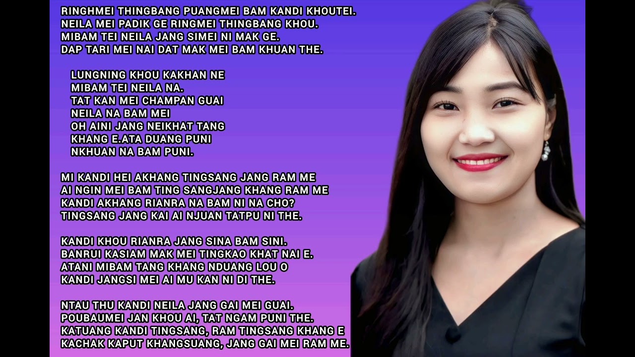 Ringhmei Thingbang Rongmei Version Karaoke||Esther Pame 2025