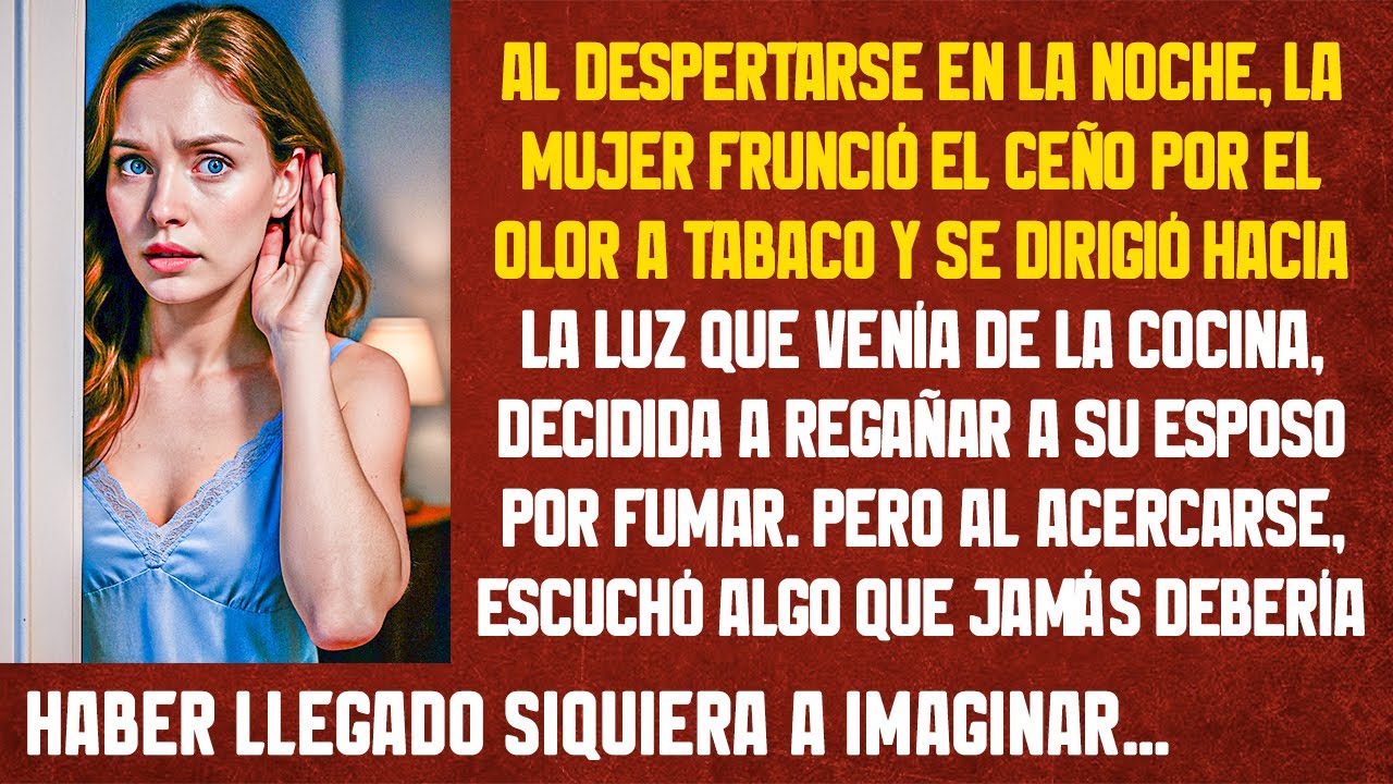 La mujer fue a la cocina. Pero al acercarse, escuchó algo que jamás debería haber llegado siquiera..