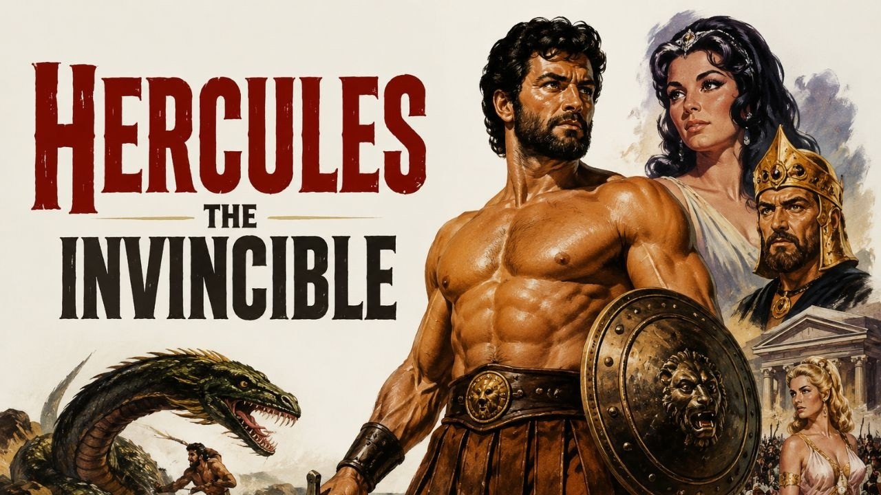 Hercules the Invincible | Full Mythological Fantasy Movie | Dan Vadis Cult HD