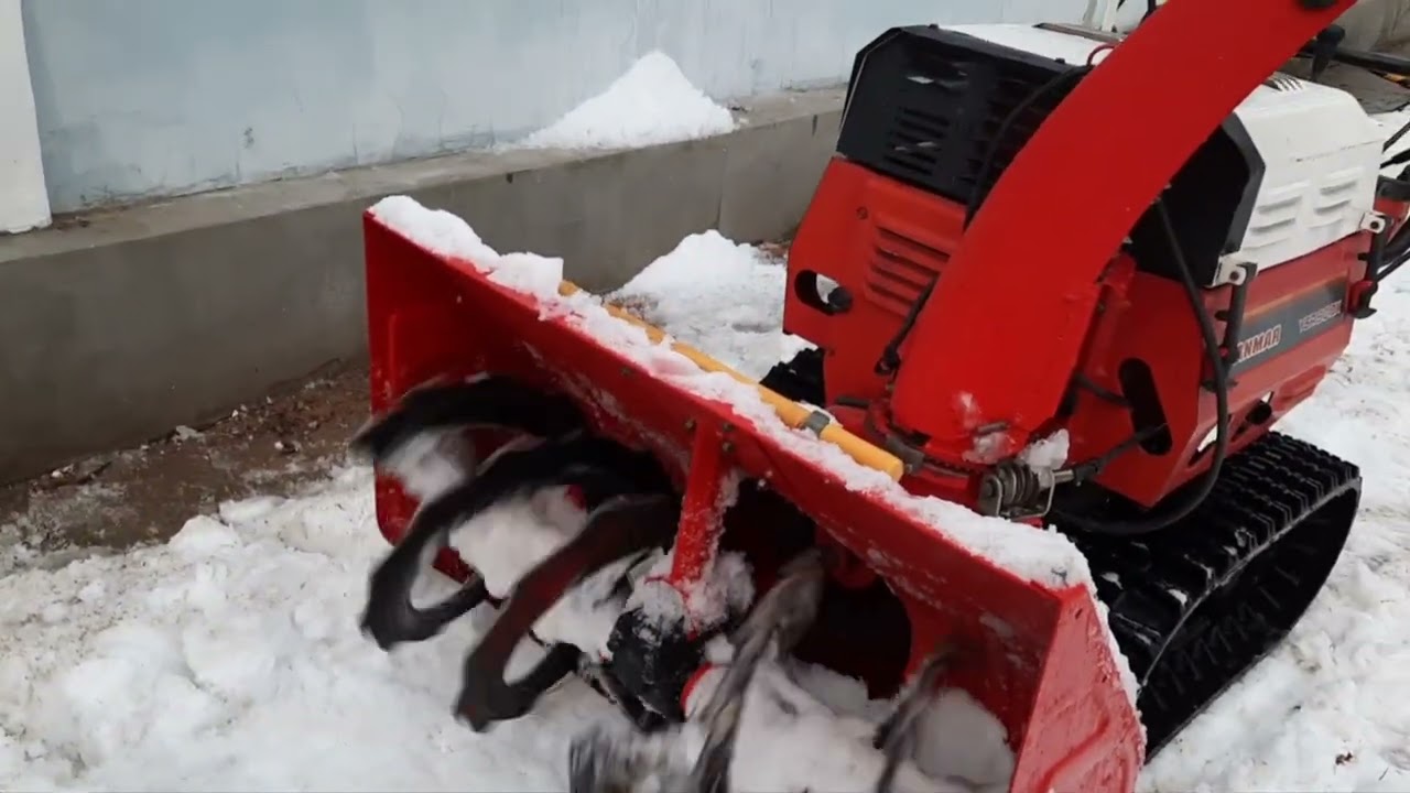 Японский снегоуборщик Yanmar YSR 90
