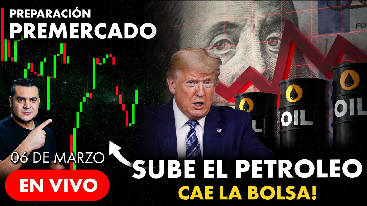 📈Petróleo Se Dispara y Sacude Wall Street S&P500 📉