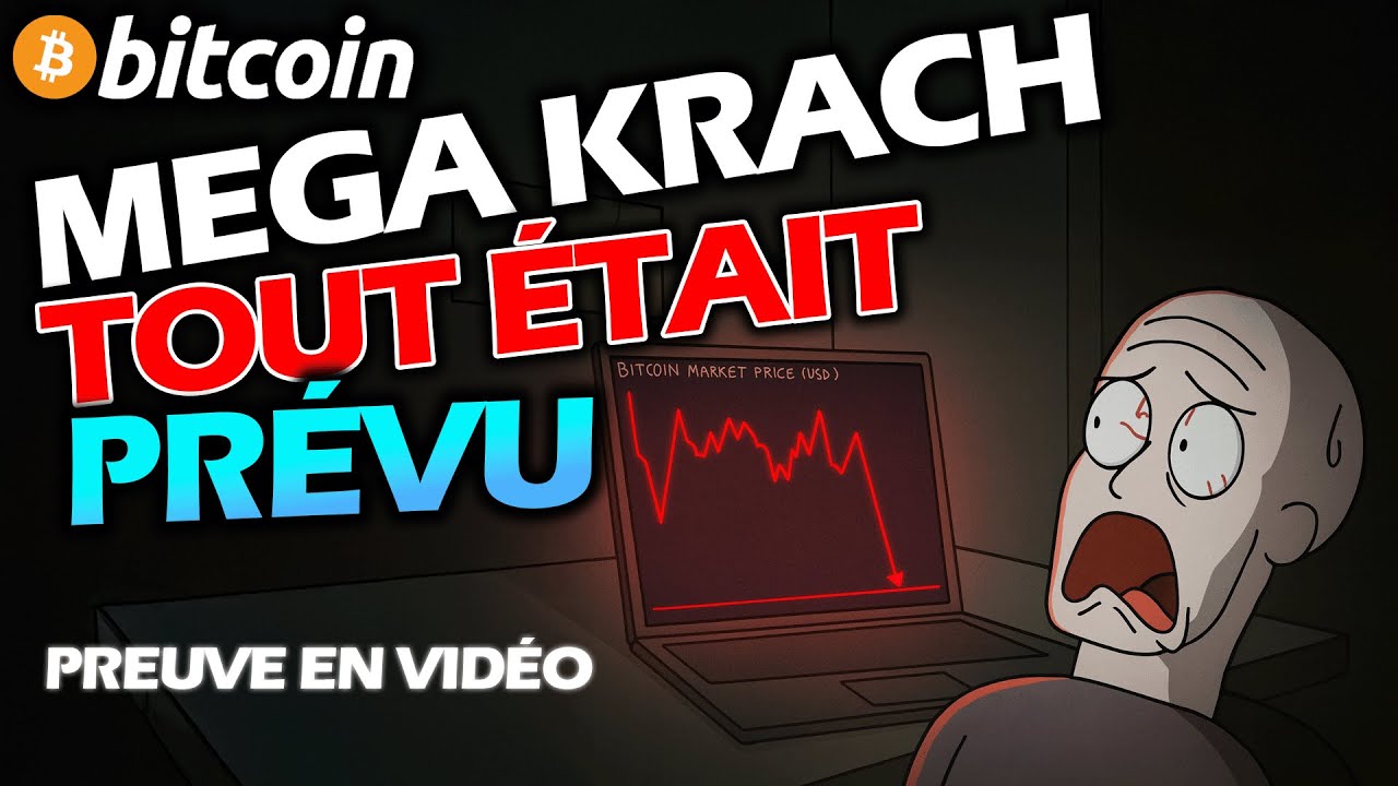 BITCOIN 🔴 ON A PR&Eacute;VU LE KRACH ET ON L'A ACHET&Eacute; !!!!🚨