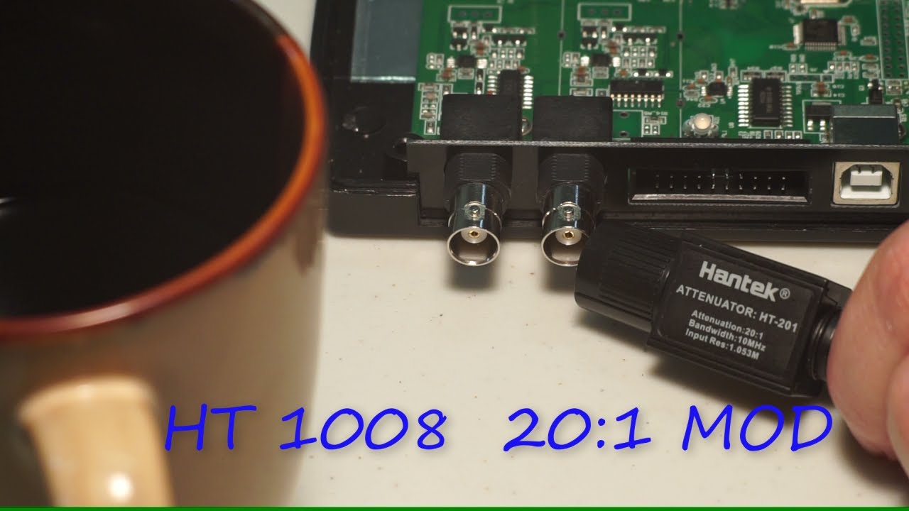 GADGETS#57 - HANTEK 1008  20:1 MOD