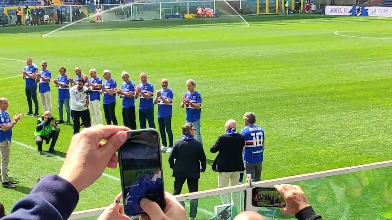 Sampdoria, Il saluto a Sven Goran Eriksson (Emozioni Blucerchiate)