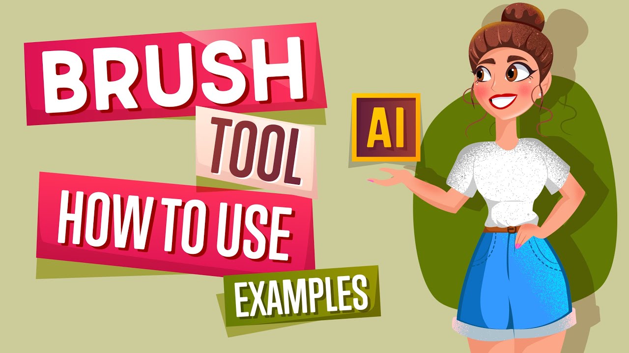 PAINTBRUSH TOOL. ADOBE ILLUSTRATOR. HOW TO USE + EXAMPLES
