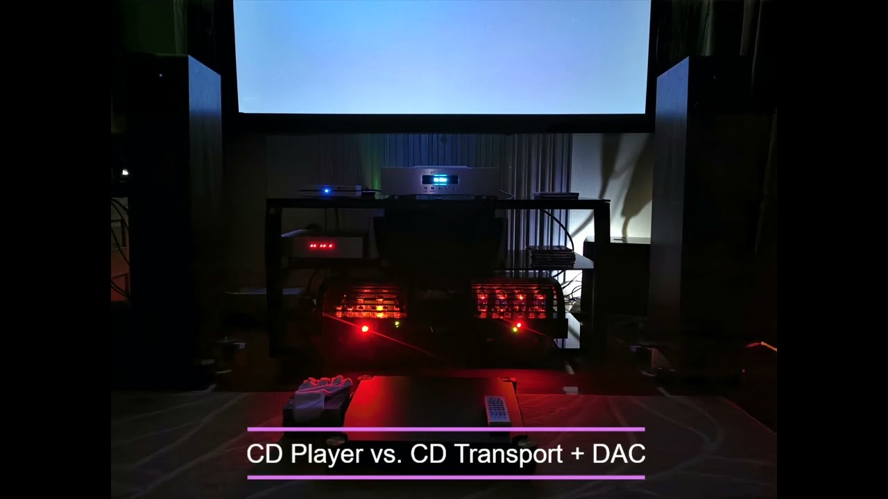 cd player vs cd transport + dac !!!