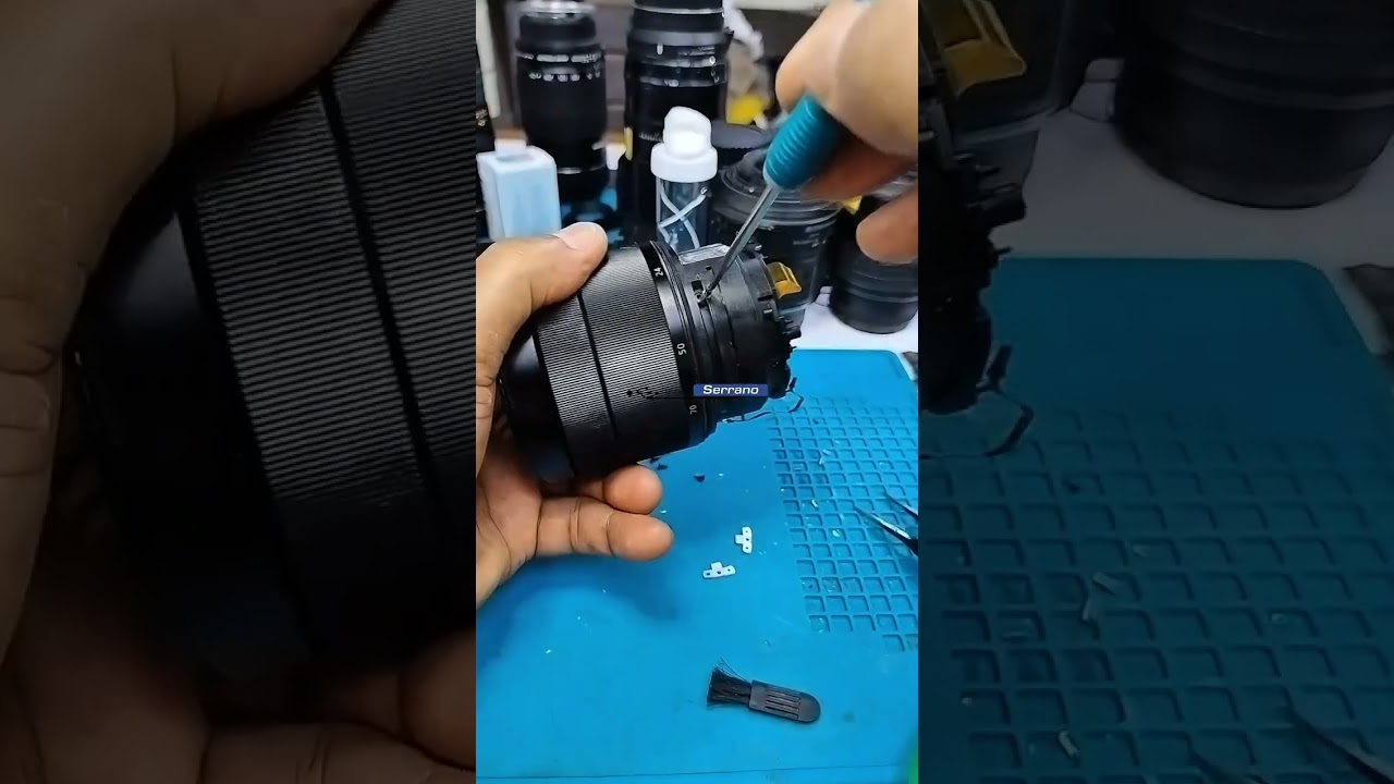 SONY 24-70 ZA OSS PARTE 3 FINAL. #sonylens #sonycameras #sonyphotography #repaircamera #photography