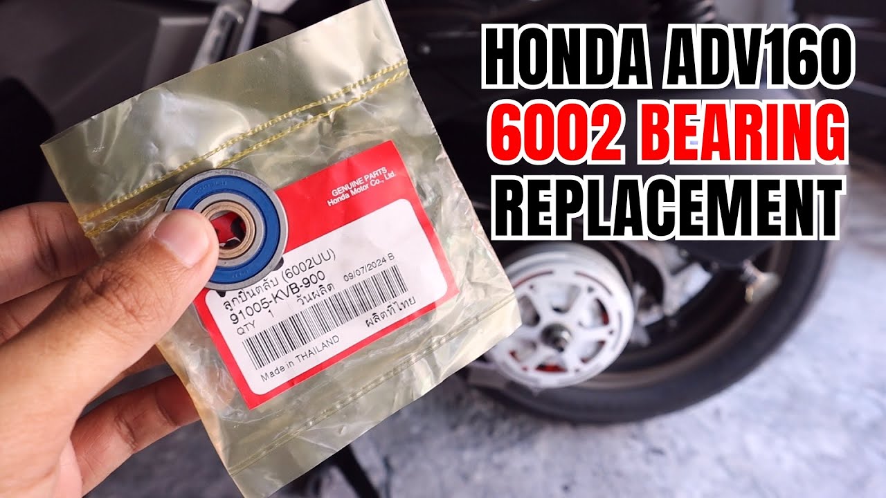 ADV 160 | Crankcase Cover Bearing Replacement