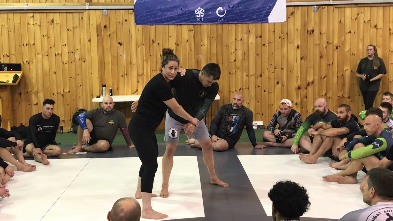 26. Takedowns - Underhook to Ankle Pick, Uchi Mata, Ankle Trip - Leah Taylor