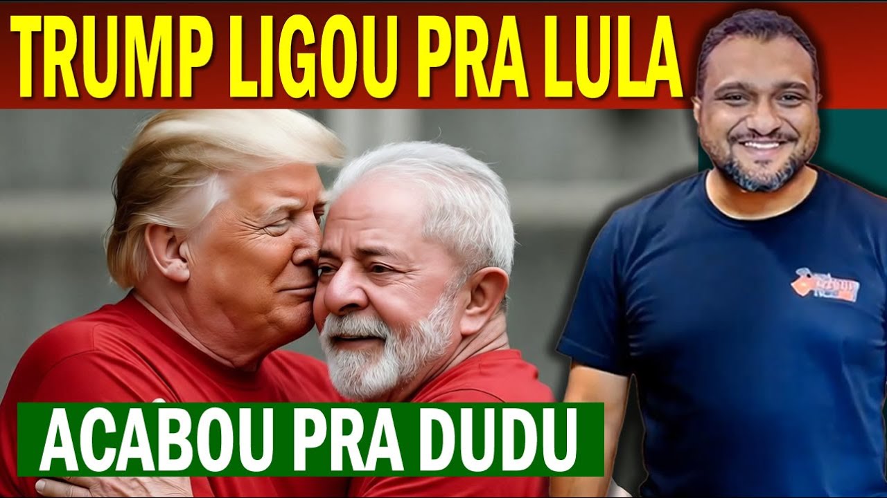 URGENTE: Trump LIGA para Lula por VIDEO e ACONTECE o INACREDIT&Aacute;VEL