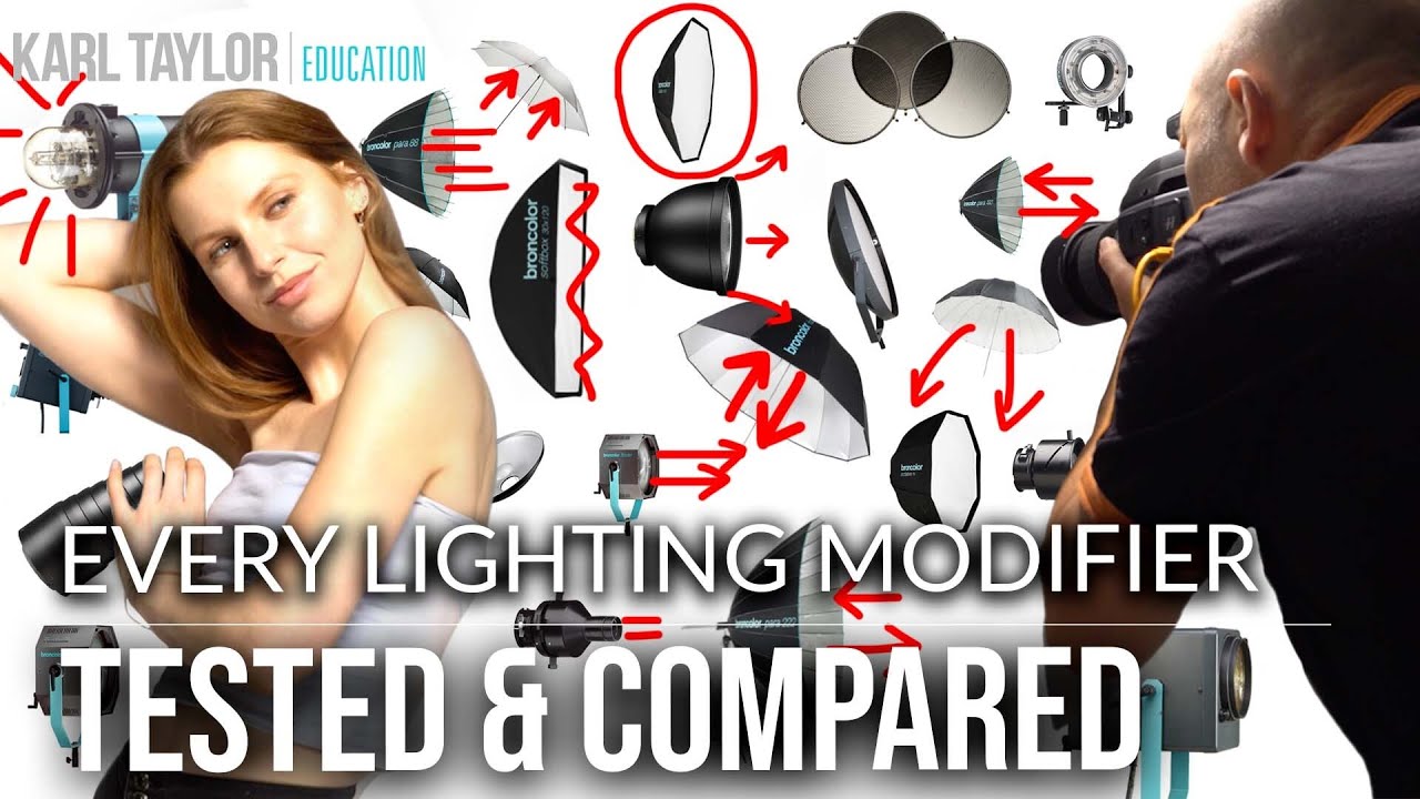 25+ Modifiers Tested and Compared: Find the Best Studio Photography Lighting for YOU