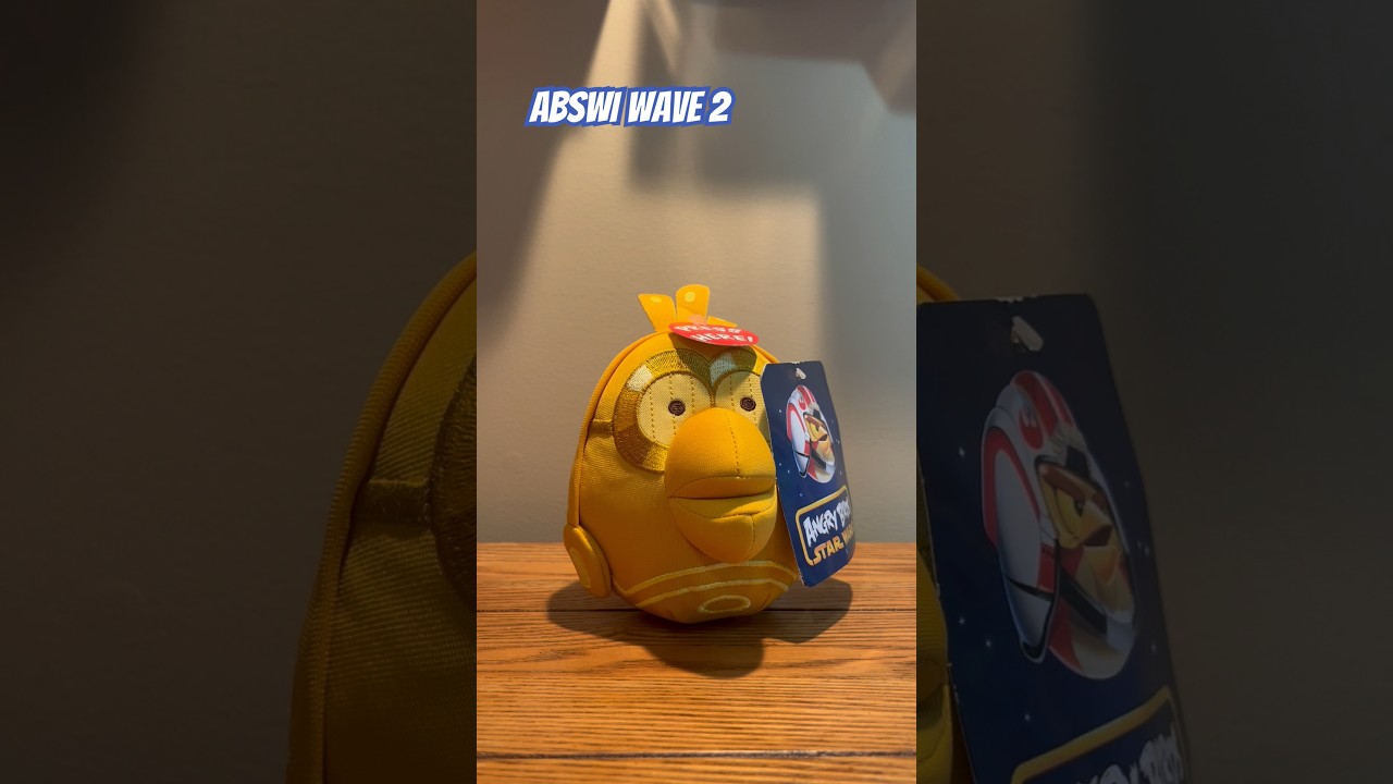 Complete Angry Birds Star Wars Commonwealth Toys 5&rdquo; plush set. +Bonus #angrybirds #gaming