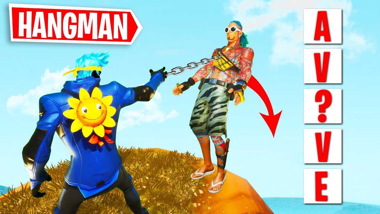 0,1% CHANCE dieses WORT in HANGMAN zu erraten ! mit @odumanpique  & @weaknezz8373