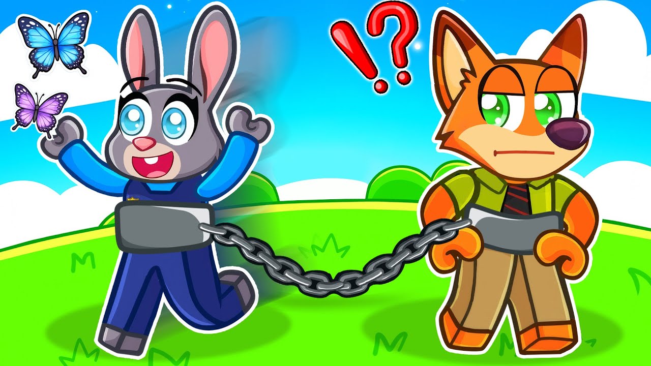 Nick Wilde & Judy Hopps are CHAINED TOGETHER in Roblox!