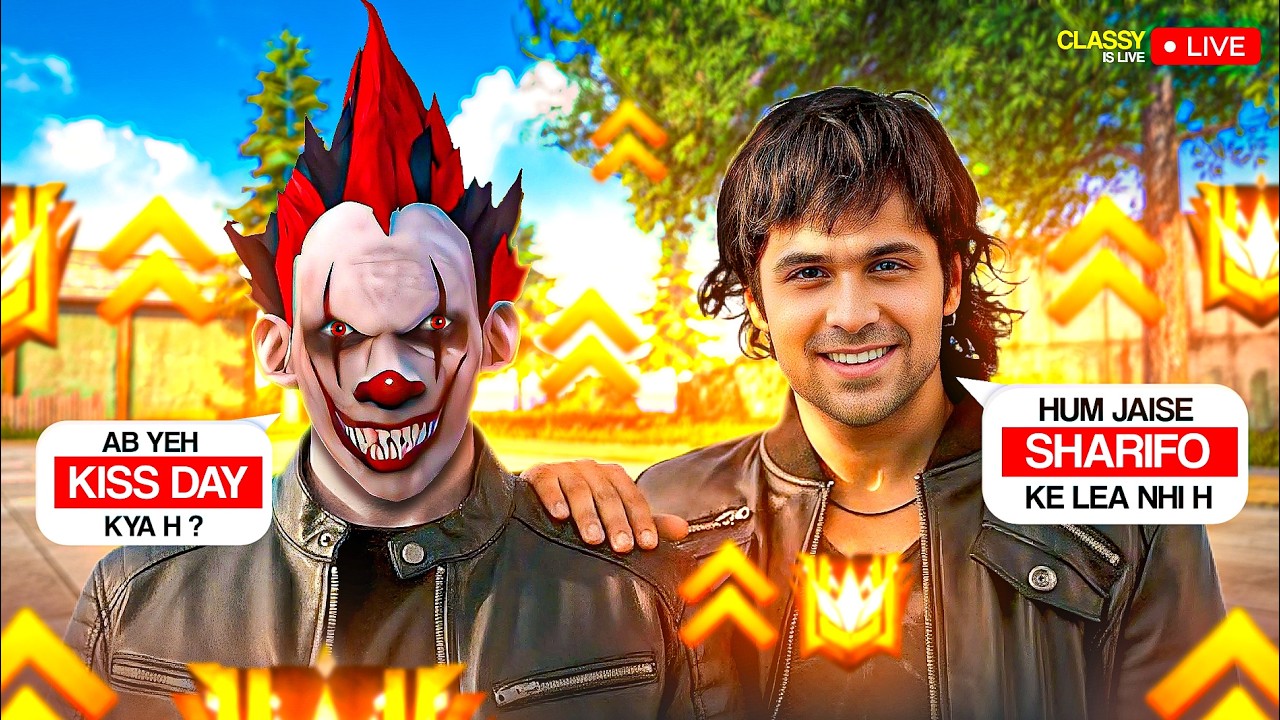 Day 1 -  Challenges In GrandMaster Lobby | BR RANK | Classy Is Live 👽 #classyfreefire #freefirelive