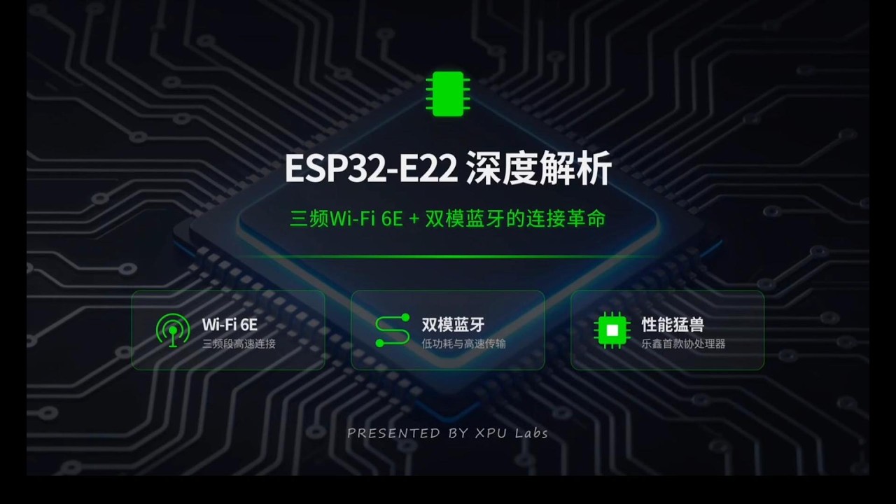 Unveiling the ESP32-E22: The Ultimate Wi-Fi 6E & Bluetooth 5.4 Connectivity PowerhouseESP32-E22 深度解析