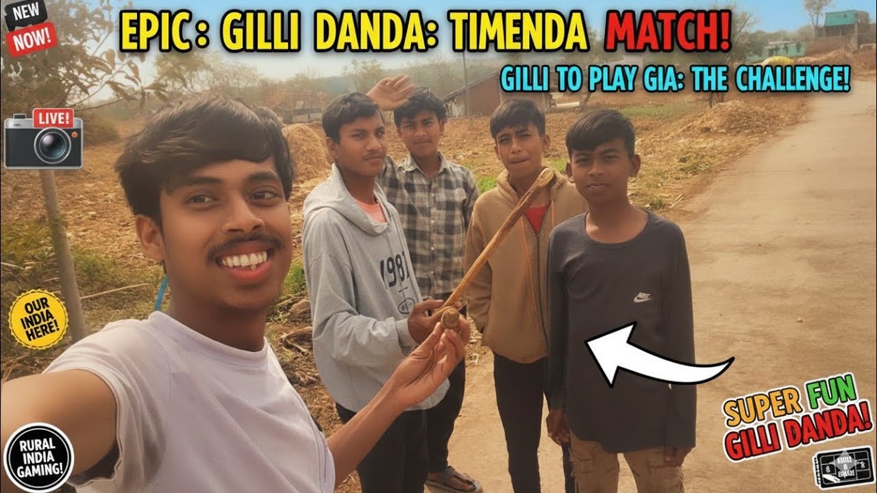 AJ A GAYE GILLI DANDA KHELNE 😜 New vlog 