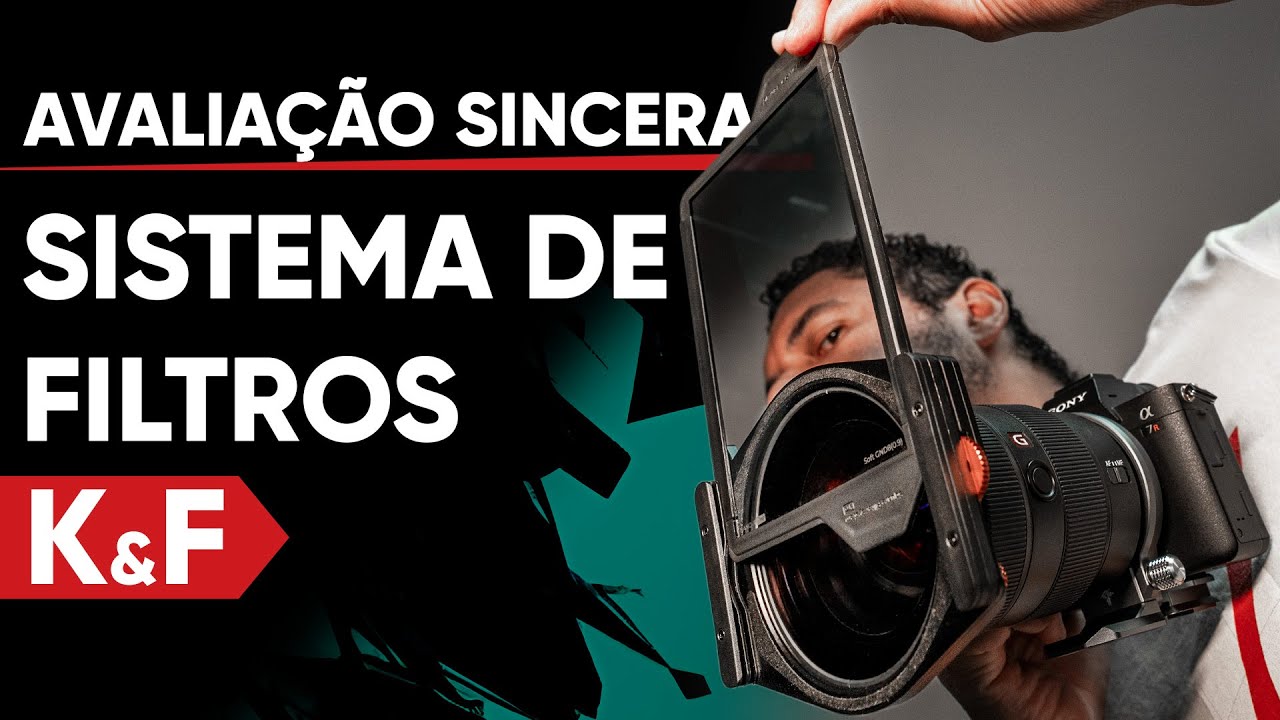 UNBOXING E ANÁLISE HONESTA: Sistema de Filtros Quadrados 100mm Pro K&F Concept.