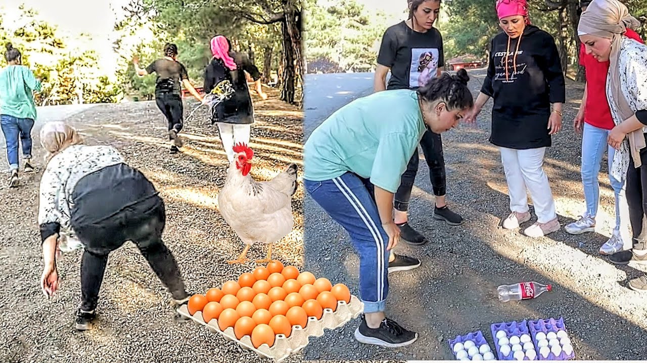 أول مرة تحدي بين النسوان بس😂//تحدي البيض و والقنينة🥚 حلقة مميزة شوفو مين انضرب أكتر 😂🤮