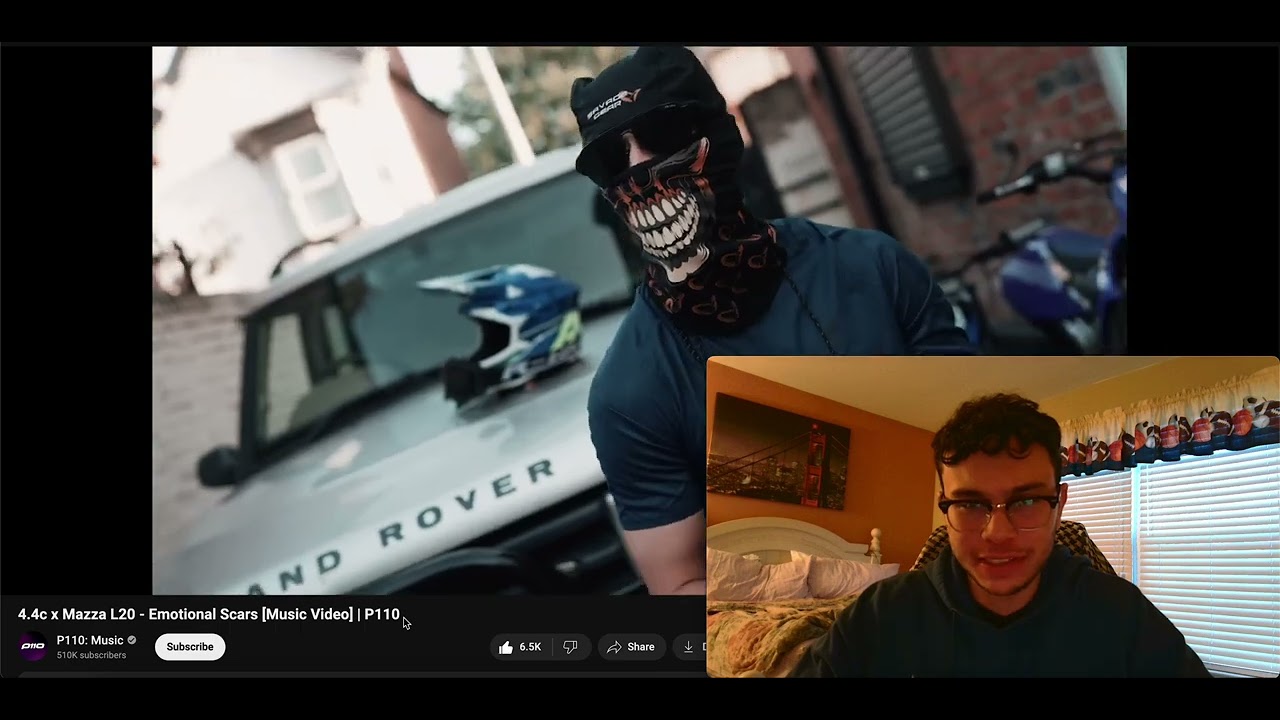 THIS WHAT WE WANT🔥 American Reacts to 4.4c x Mazza L20 - Emotional Scars | @P110Music @mazza__l20