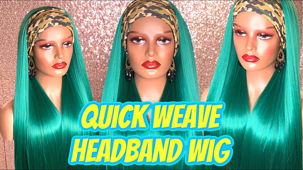 DIY Quick Weave Headband Wig | NEW Quick & Easy Method! | Organique Mastermix | MissUniqueBeautii