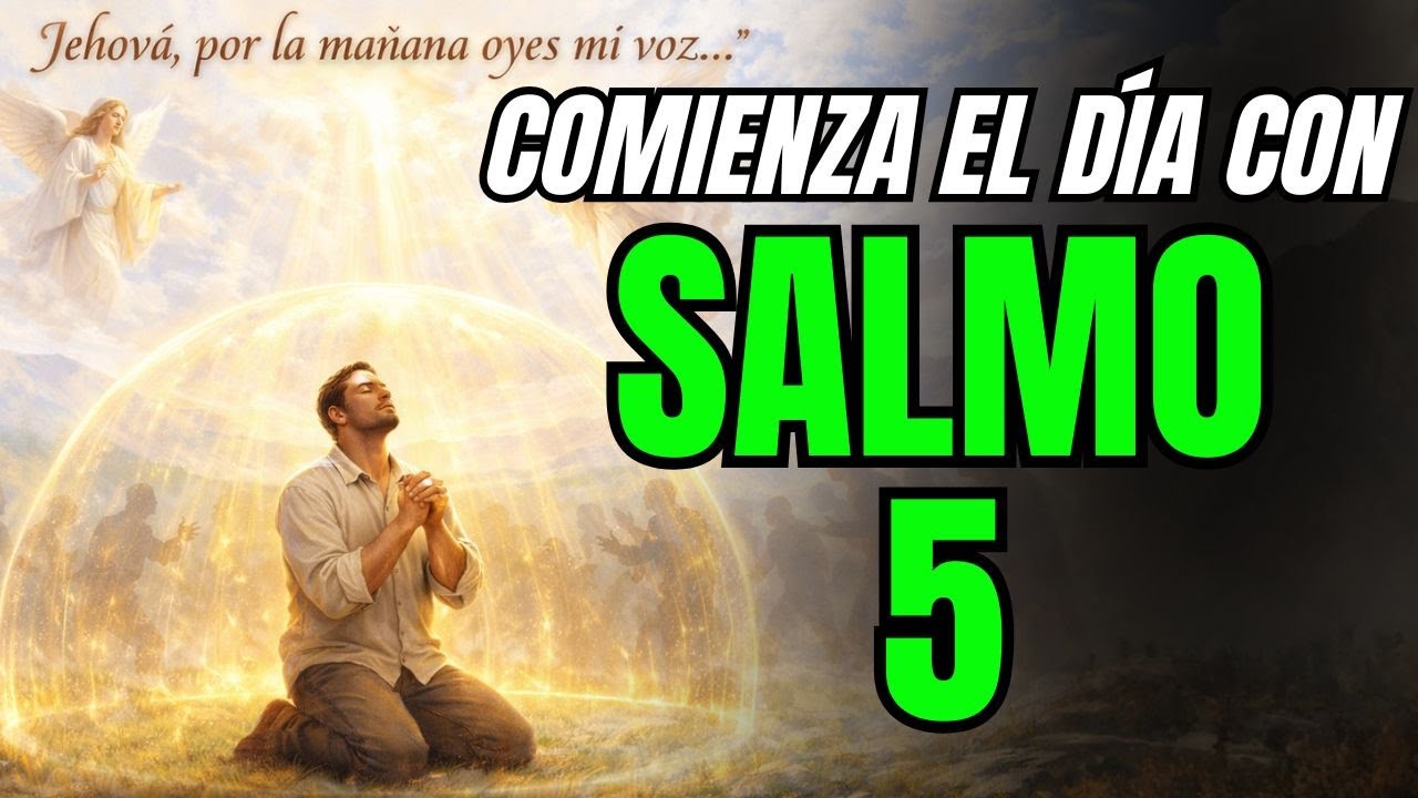 ORACIÓN PODEROSA CON SALMO 5 | Dios Escucha tu Clamor y Ordena tu Día Hoy