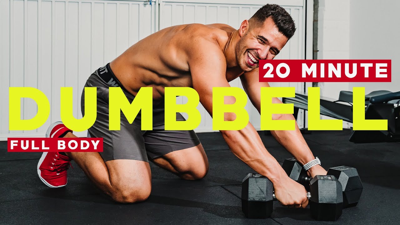 20 MINUTE ULTIMATE DUMBBELL FULL BODY HIIT WORKOUT || PMA FITNESS |