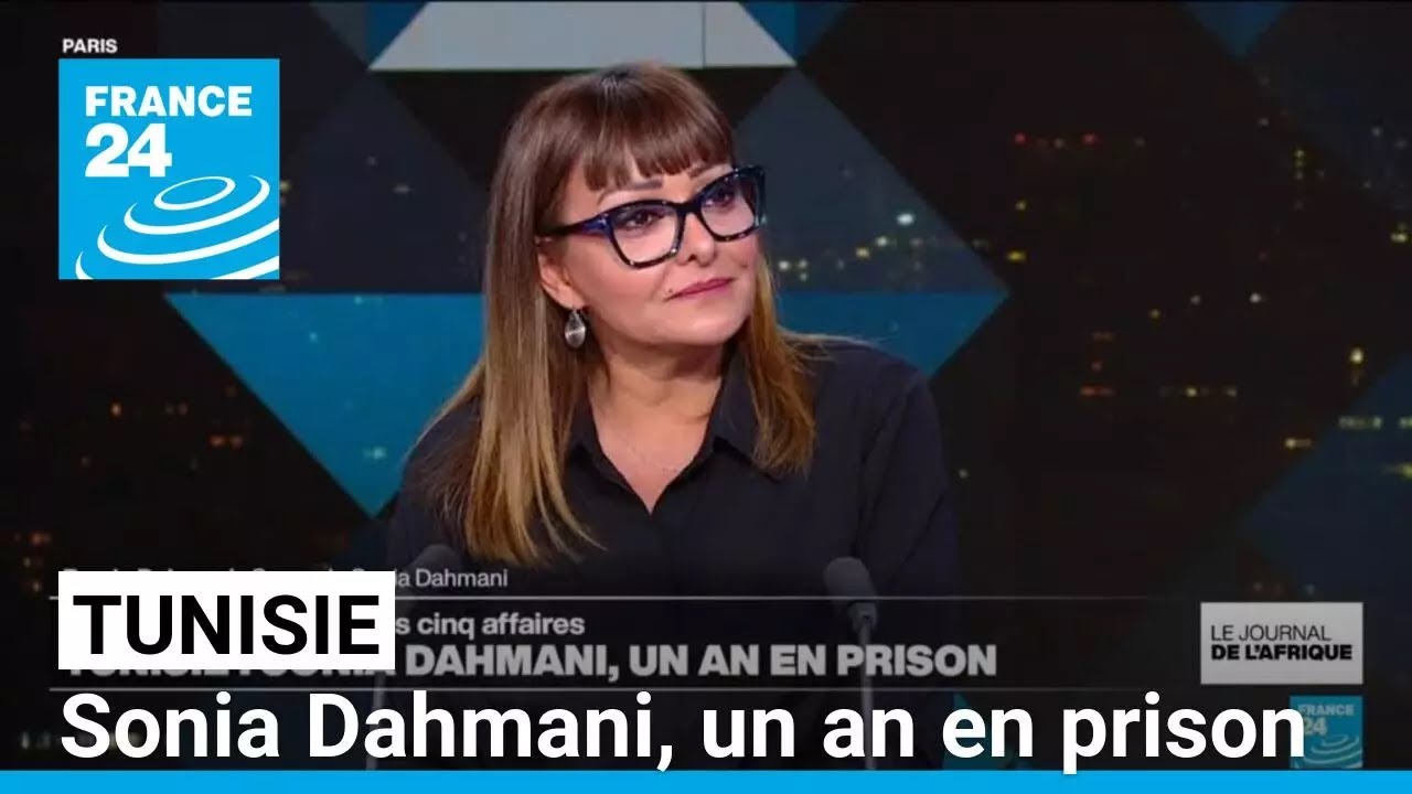 Tunisie : Sonia Dahmani, un an en prison • FRANCE 24