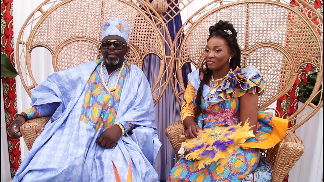Mariage coutumier du P Moka de Bifouiti & de Petulla à Brazzaville