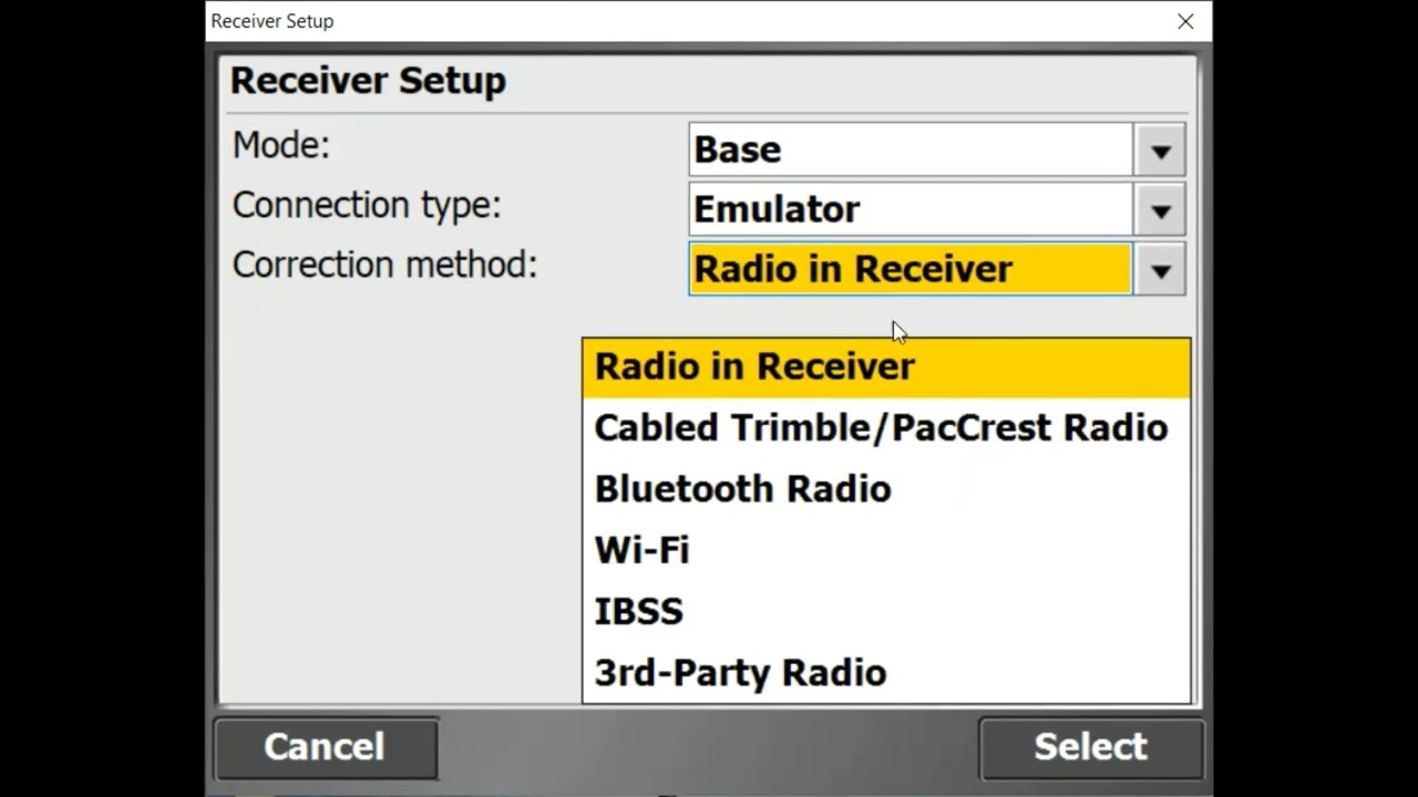 SCS900 New Site and Base Setup
