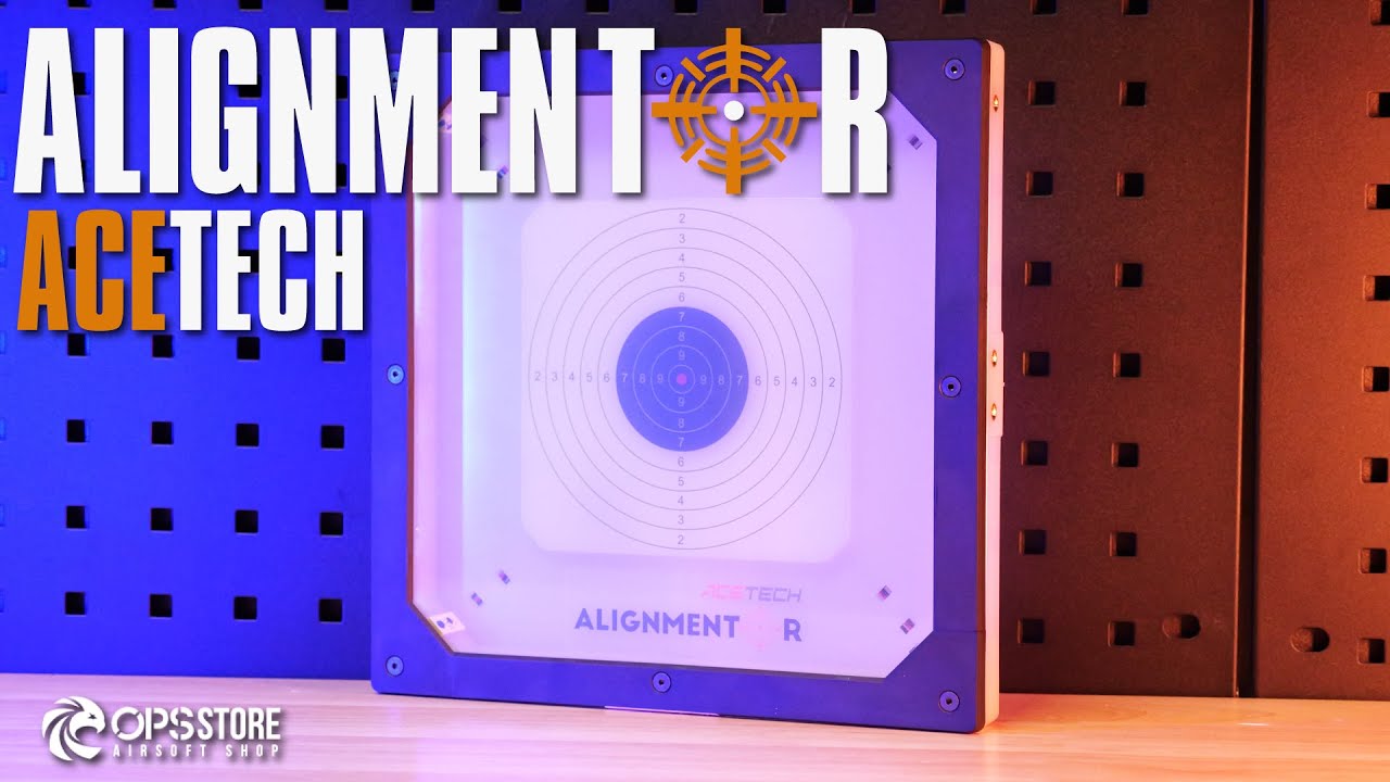 ACETECH ALIGNMENTOR 🔥 La Cible connectée pour régler vos répliques ! [ENG SUB]