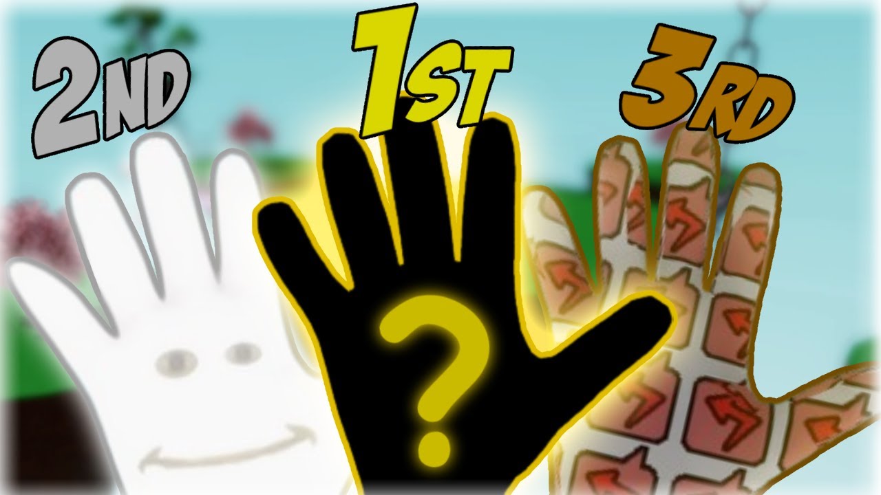 What is the BEST glove in Slap Battles? (roblox)