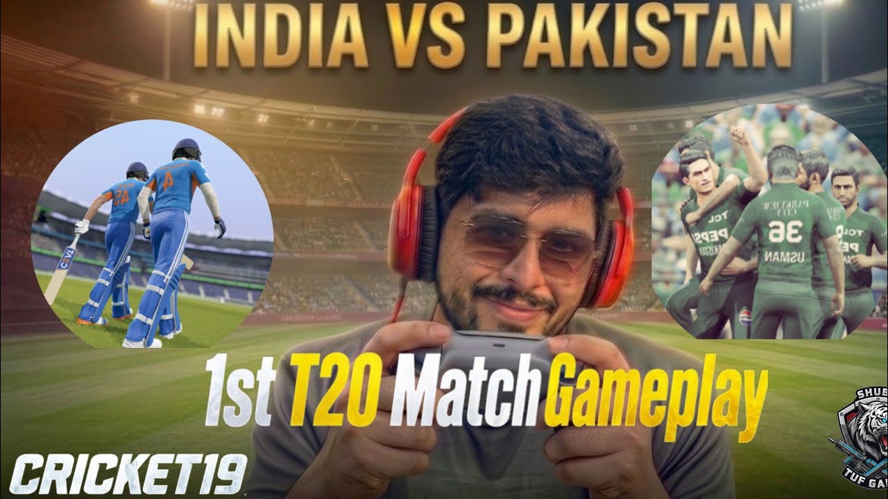 India vs Pakistan T20 World Cup Highlights| Cricket 19 Gamplay 4 #cricketlive #shortsfeed