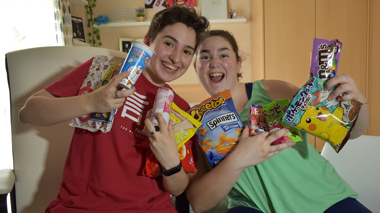 PROBANDO COMIDA JAPONESA CON MI AMIGA