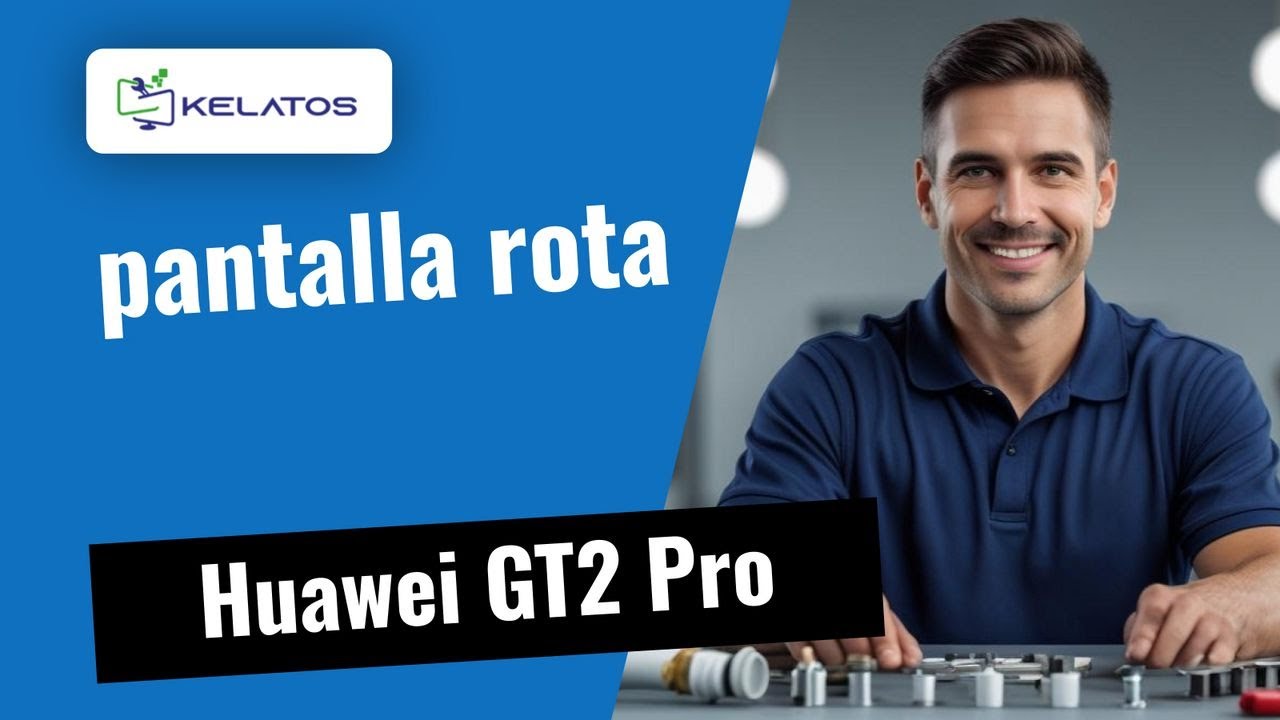 ¿Tu Huawei GT2 Pro tiene la pantalla rota? 🔧 Así lo reparamos