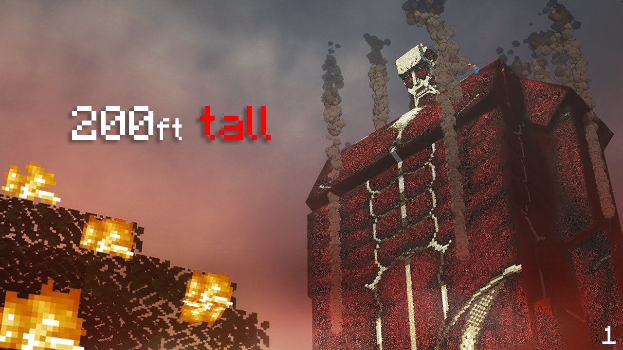 I Became a Titan in Minecraft