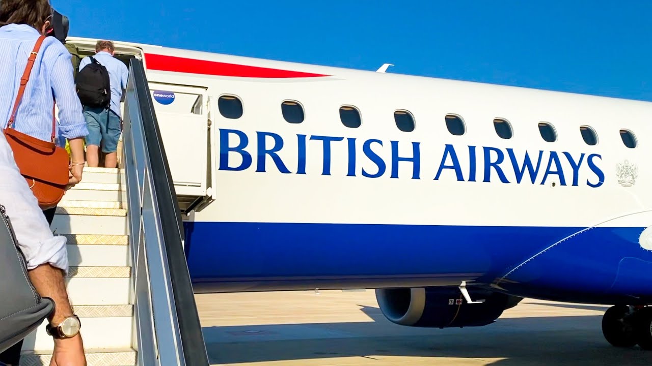 British Airways Cityflyer E190 Review EDI-FAO-SOU