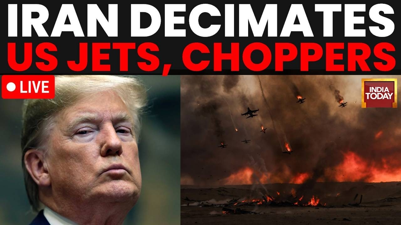 Iran War LIVE | Iran Strikes US Jets 2 US Jets Shot Down, 2 Black Hawks Hit by Iran in 24 Hours